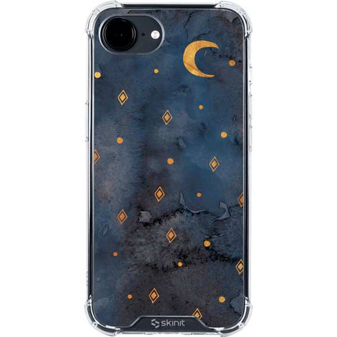 Moon and Stars iPhone 16e Clear Case
